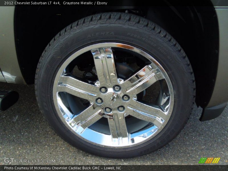 Graystone Metallic / Ebony 2012 Chevrolet Suburban LT 4x4