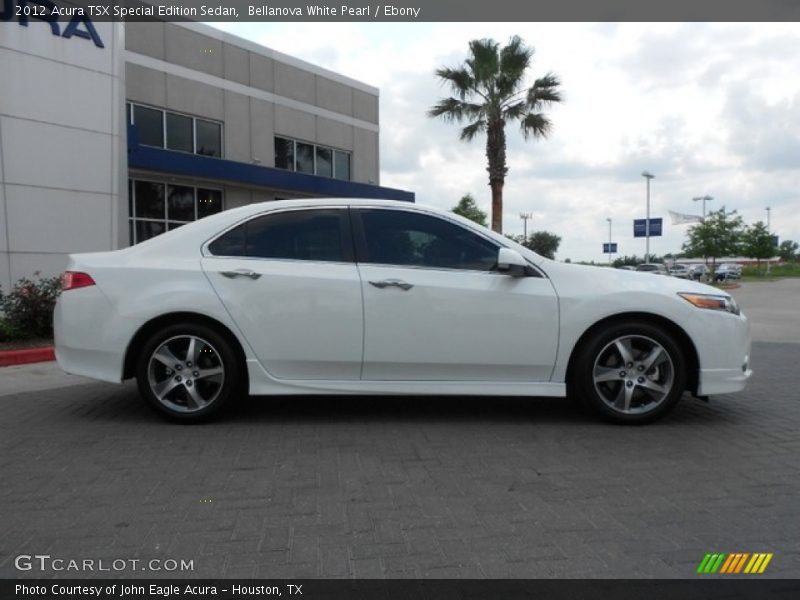 Bellanova White Pearl / Ebony 2012 Acura TSX Special Edition Sedan