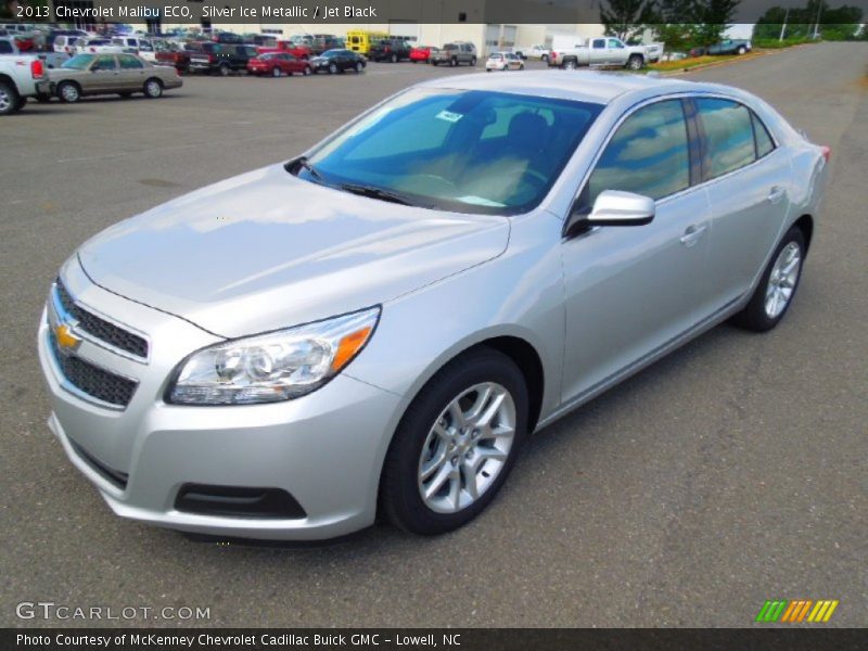Silver Ice Metallic / Jet Black 2013 Chevrolet Malibu ECO