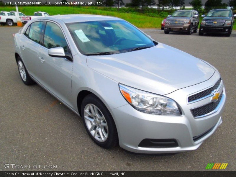 Silver Ice Metallic / Jet Black 2013 Chevrolet Malibu ECO