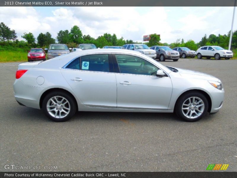 Silver Ice Metallic / Jet Black 2013 Chevrolet Malibu ECO