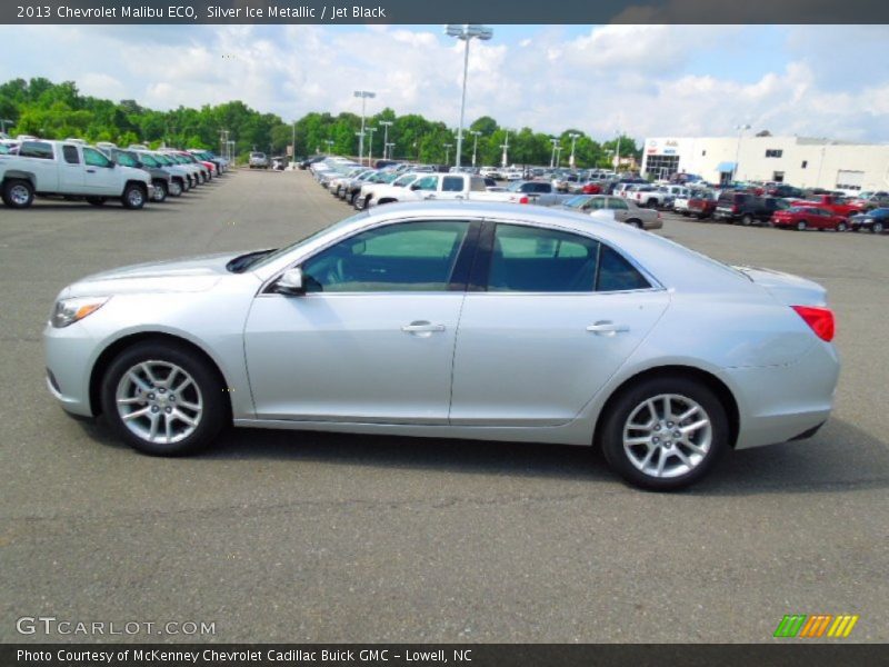 Silver Ice Metallic / Jet Black 2013 Chevrolet Malibu ECO