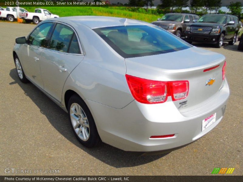 Silver Ice Metallic / Jet Black 2013 Chevrolet Malibu ECO
