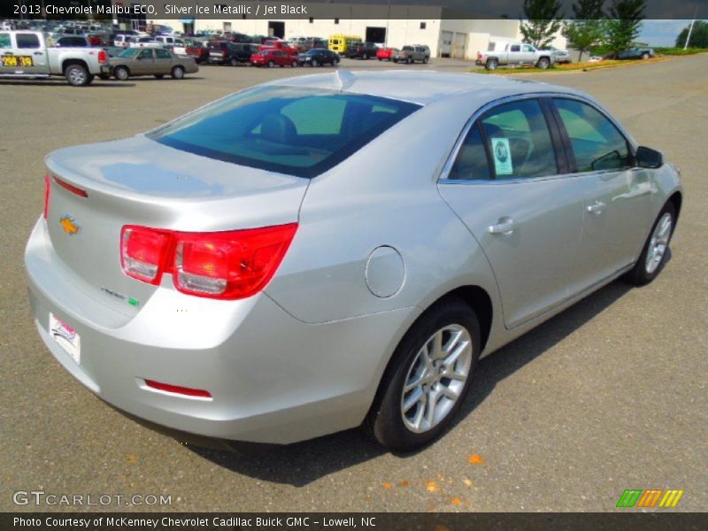 Silver Ice Metallic / Jet Black 2013 Chevrolet Malibu ECO