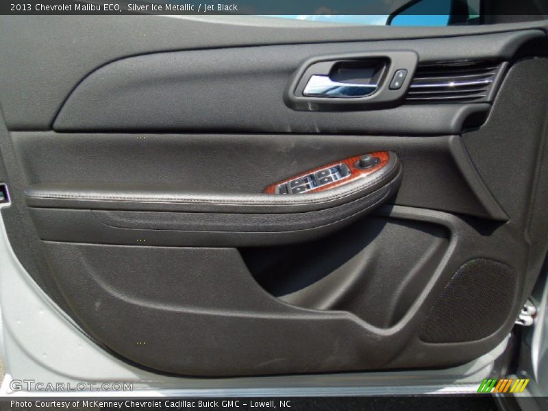 Silver Ice Metallic / Jet Black 2013 Chevrolet Malibu ECO