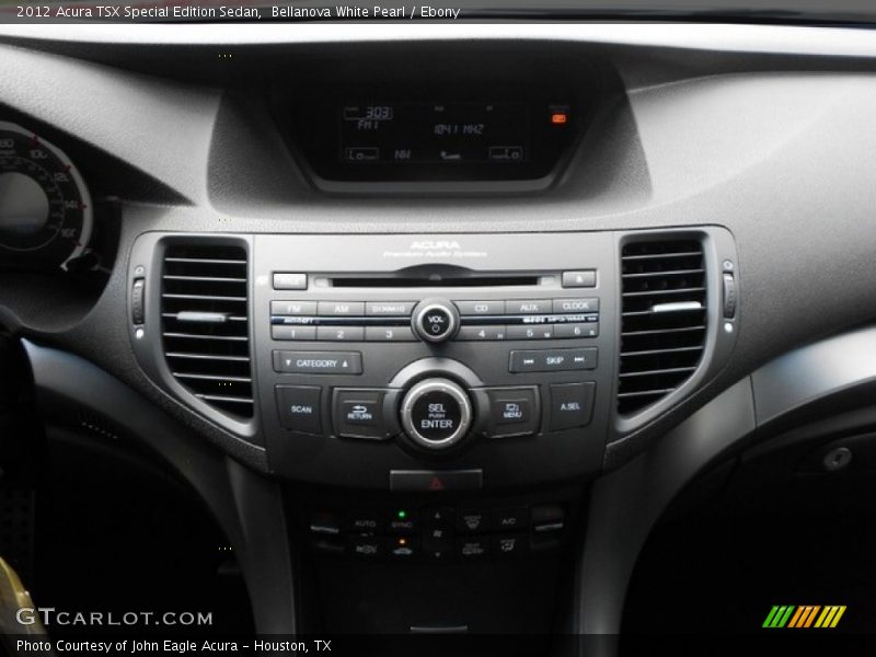 Audio System of 2012 TSX Special Edition Sedan
