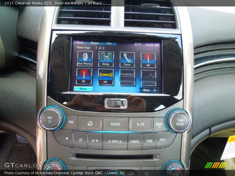 Silver Ice Metallic / Jet Black 2013 Chevrolet Malibu ECO