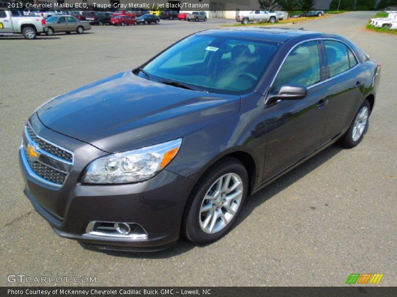 Taupe Gray Metallic / Jet Black/Titanium 2013 Chevrolet Malibu ECO