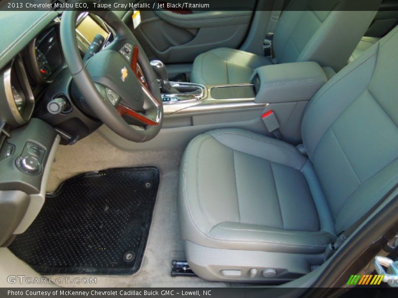 Taupe Gray Metallic / Jet Black/Titanium 2013 Chevrolet Malibu ECO