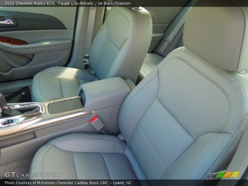 Taupe Gray Metallic / Jet Black/Titanium 2013 Chevrolet Malibu ECO