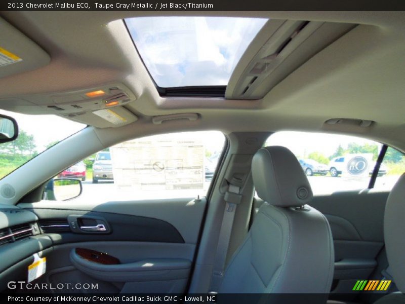 Taupe Gray Metallic / Jet Black/Titanium 2013 Chevrolet Malibu ECO
