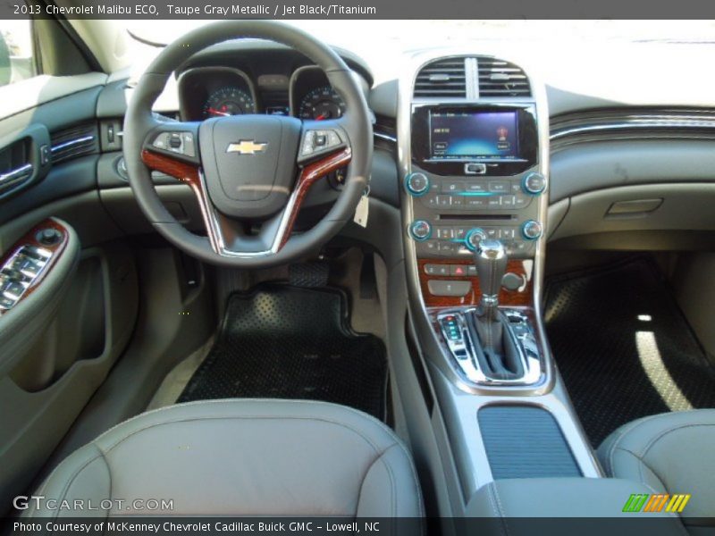 Taupe Gray Metallic / Jet Black/Titanium 2013 Chevrolet Malibu ECO