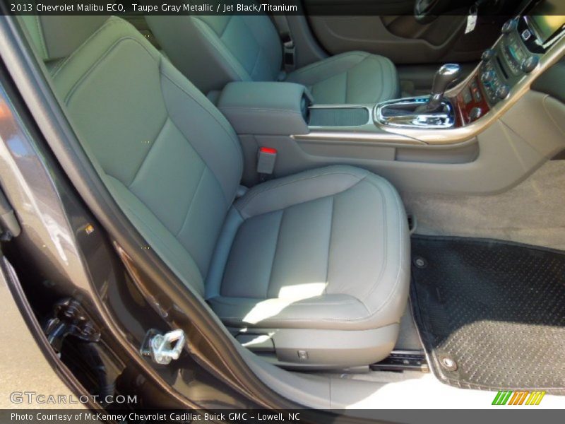 Taupe Gray Metallic / Jet Black/Titanium 2013 Chevrolet Malibu ECO