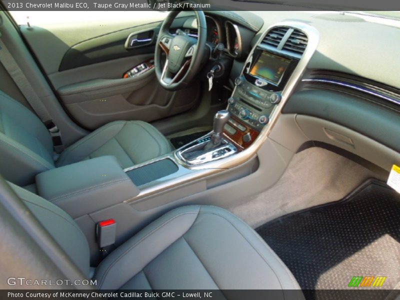 Taupe Gray Metallic / Jet Black/Titanium 2013 Chevrolet Malibu ECO