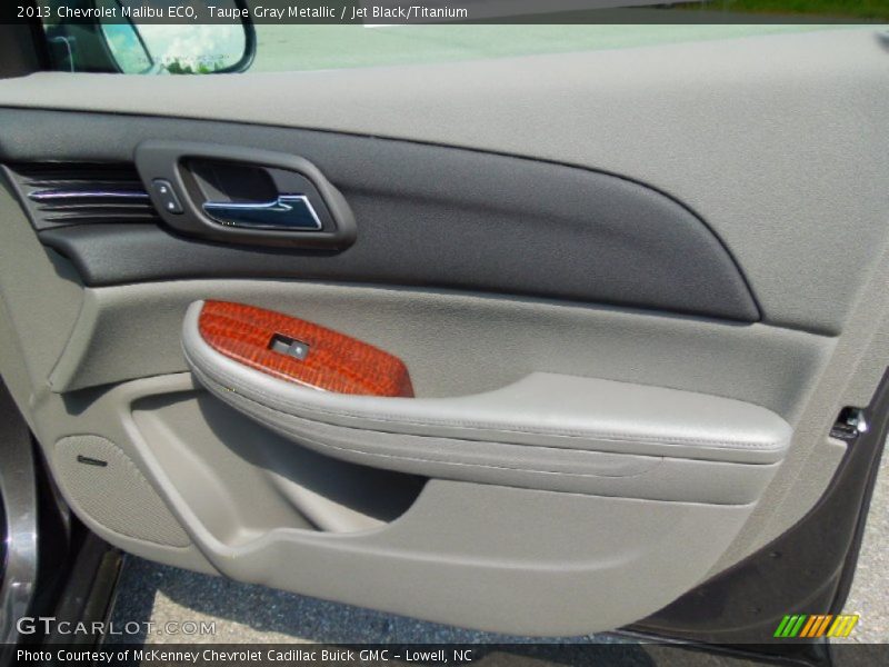 Taupe Gray Metallic / Jet Black/Titanium 2013 Chevrolet Malibu ECO