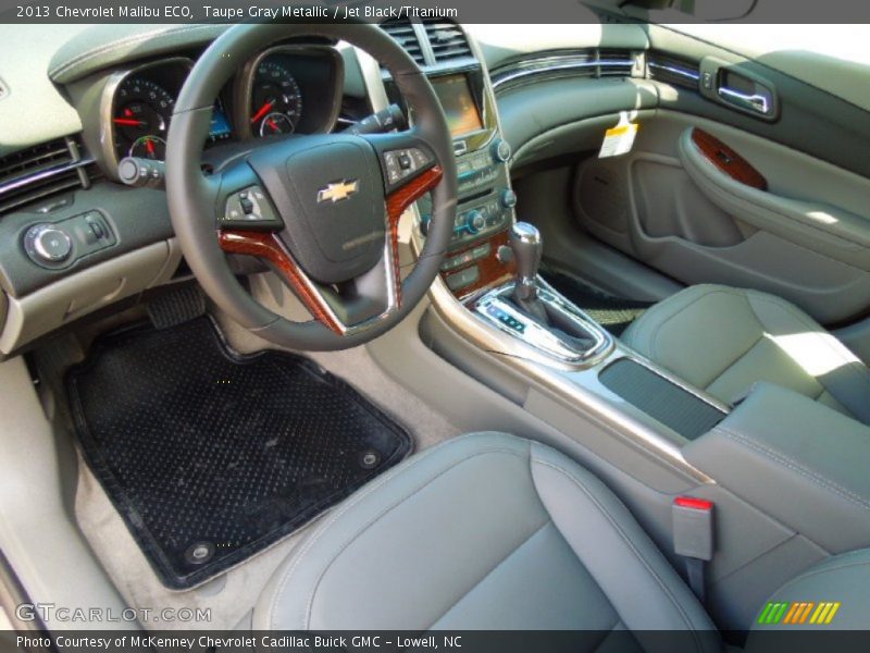 Taupe Gray Metallic / Jet Black/Titanium 2013 Chevrolet Malibu ECO