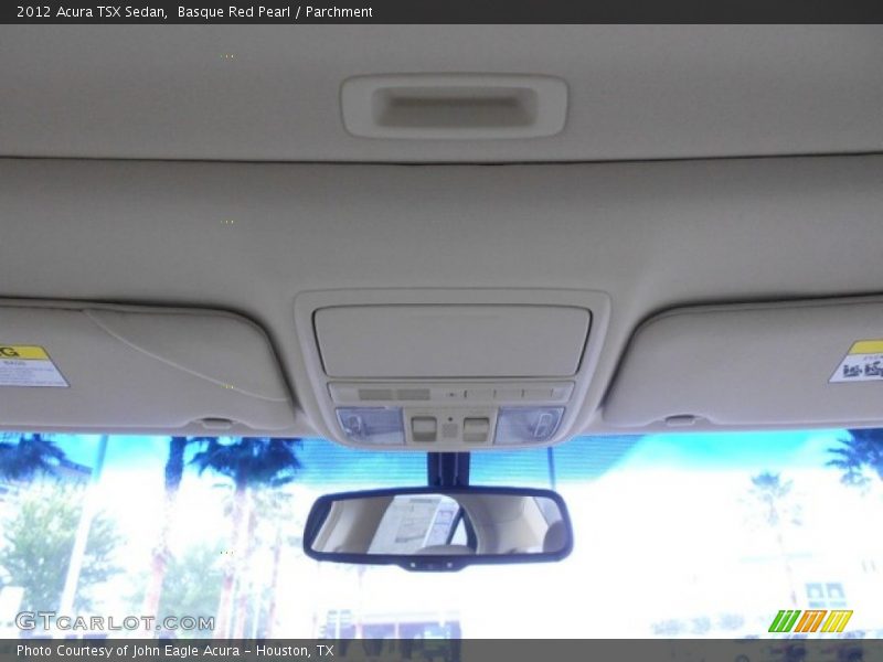 Basque Red Pearl / Parchment 2012 Acura TSX Sedan