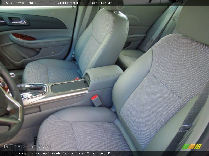 Black Granite Metallic / Jet Black/Titanium 2013 Chevrolet Malibu ECO