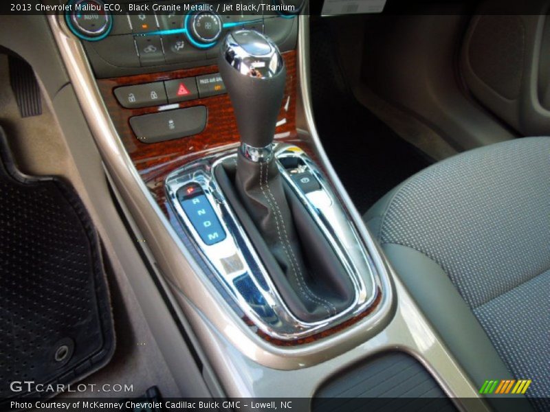 Black Granite Metallic / Jet Black/Titanium 2013 Chevrolet Malibu ECO