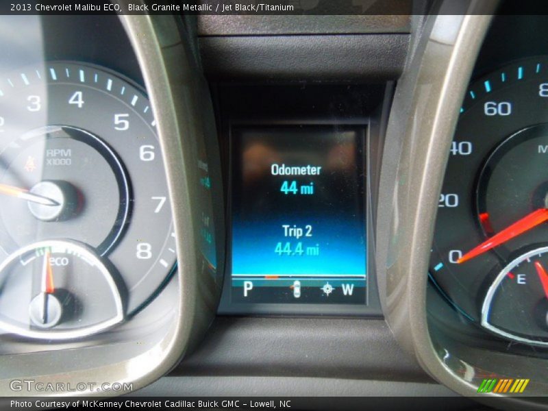Black Granite Metallic / Jet Black/Titanium 2013 Chevrolet Malibu ECO