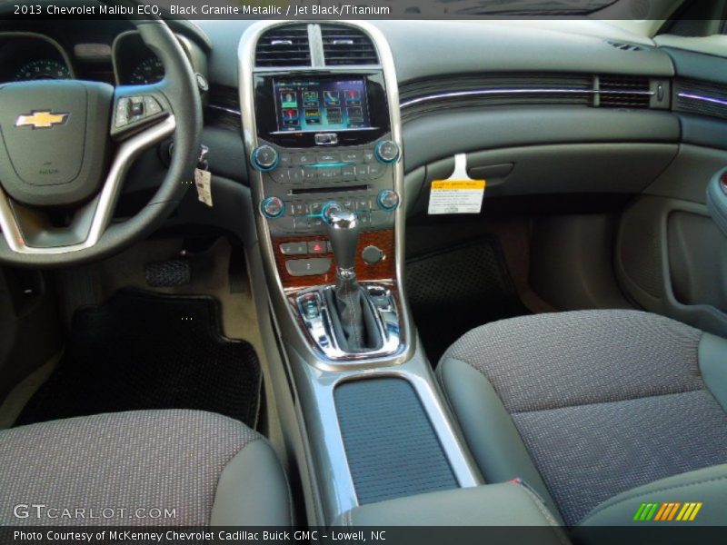 Black Granite Metallic / Jet Black/Titanium 2013 Chevrolet Malibu ECO