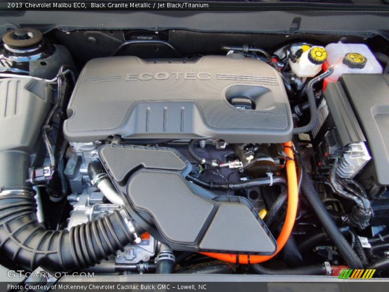 Black Granite Metallic / Jet Black/Titanium 2013 Chevrolet Malibu ECO