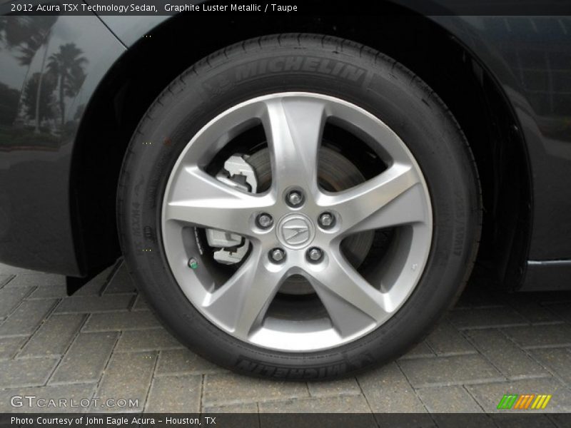  2012 TSX Technology Sedan Wheel