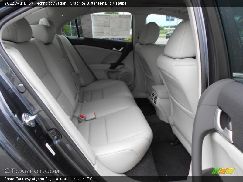  2012 TSX Technology Sedan Taupe Interior