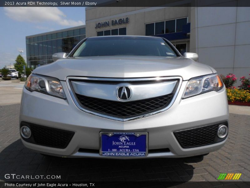 Silver Moon / Ebony 2013 Acura RDX Technology