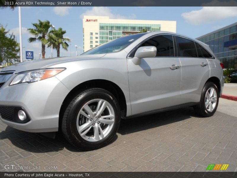Silver Moon / Ebony 2013 Acura RDX Technology