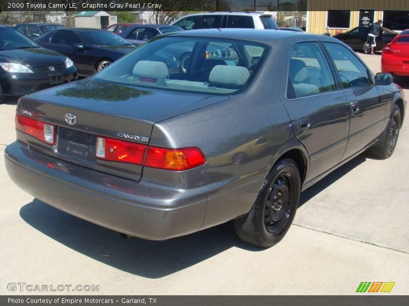 Graphite Gray Pearl / Gray 2000 Toyota Camry LE