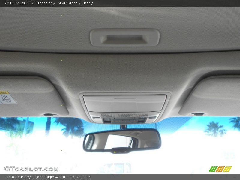 Silver Moon / Ebony 2013 Acura RDX Technology