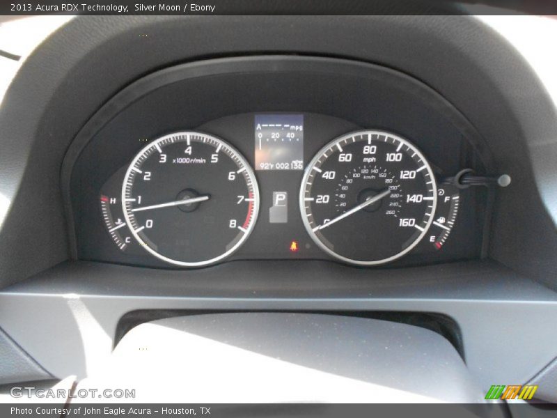  2013 RDX Technology Technology Gauges