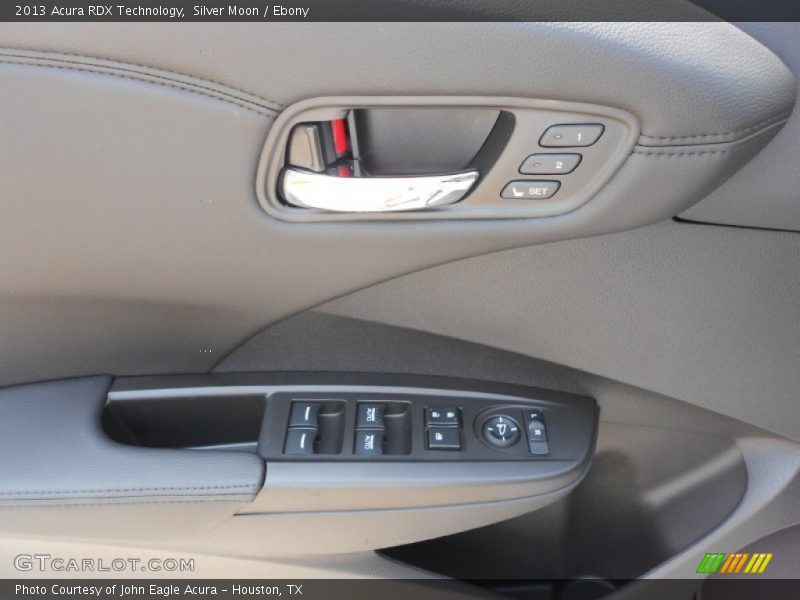 Silver Moon / Ebony 2013 Acura RDX Technology
