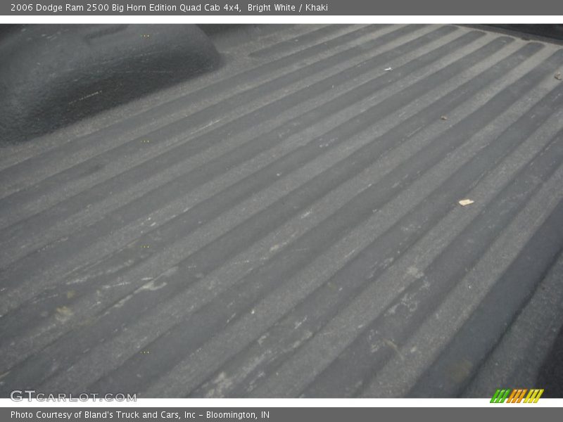Bright White / Khaki 2006 Dodge Ram 2500 Big Horn Edition Quad Cab 4x4