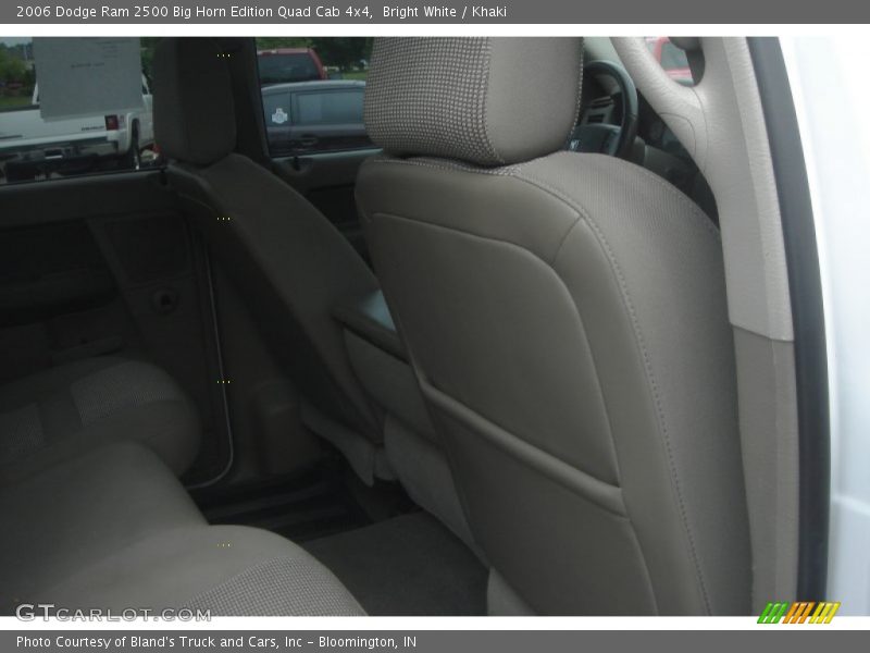 Bright White / Khaki 2006 Dodge Ram 2500 Big Horn Edition Quad Cab 4x4