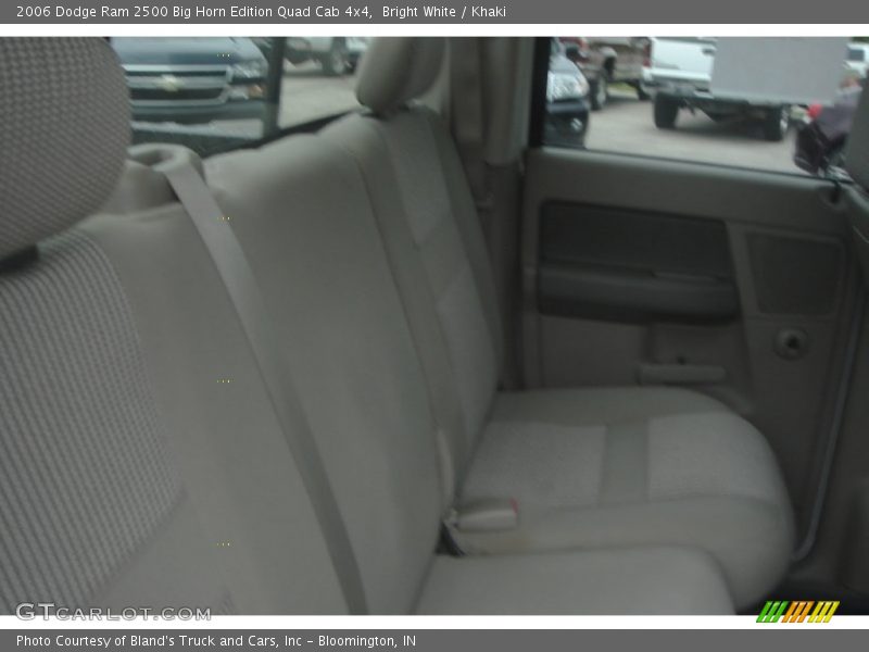 Bright White / Khaki 2006 Dodge Ram 2500 Big Horn Edition Quad Cab 4x4