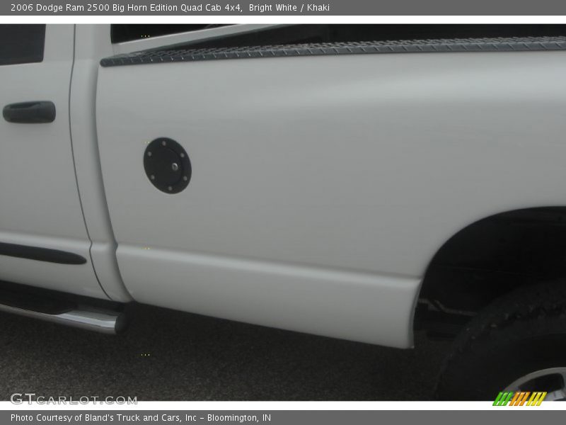 Bright White / Khaki 2006 Dodge Ram 2500 Big Horn Edition Quad Cab 4x4