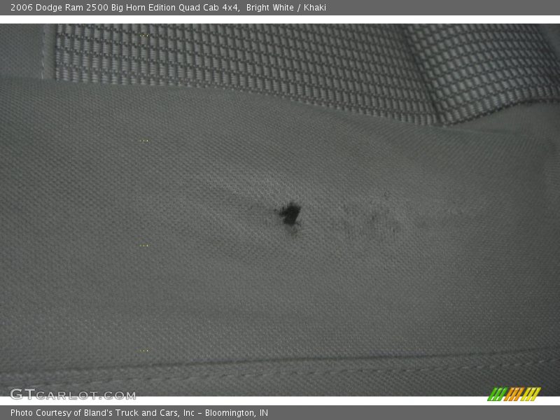Bright White / Khaki 2006 Dodge Ram 2500 Big Horn Edition Quad Cab 4x4
