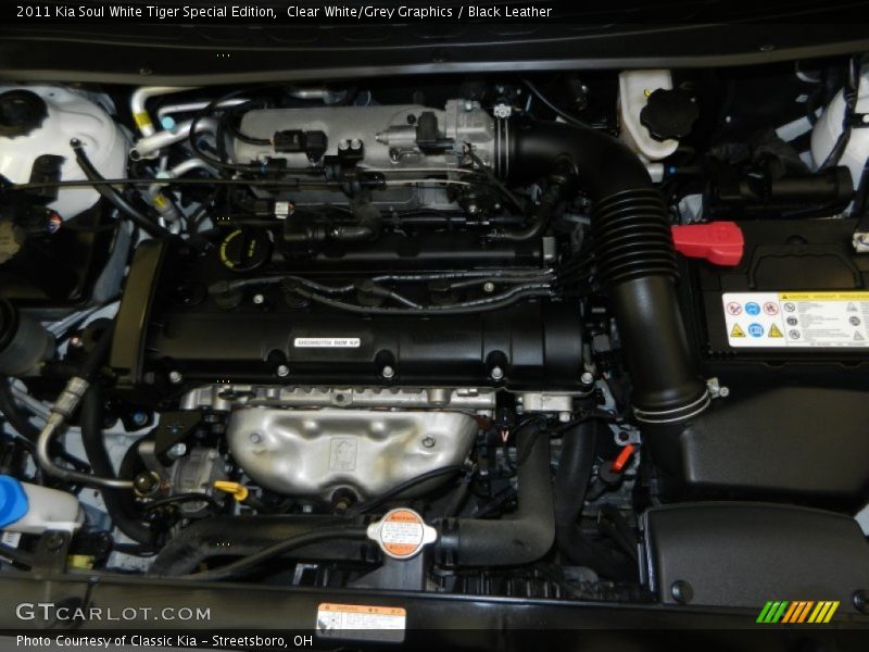  2011 Soul White Tiger Special Edition Engine - 2.0 Liter DOHC 16-Valve CVVT 4 Cylinder