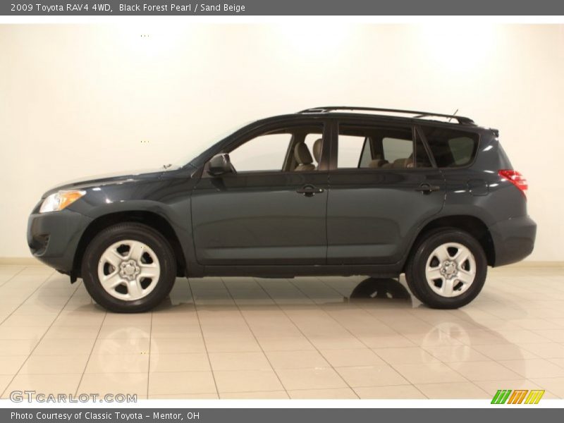 Black Forest Pearl / Sand Beige 2009 Toyota RAV4 4WD