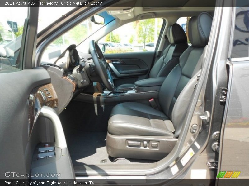 Grigio Metallic / Ebony 2011 Acura MDX Technology