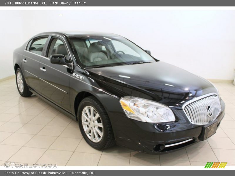 Black Onyx / Titanium 2011 Buick Lucerne CXL