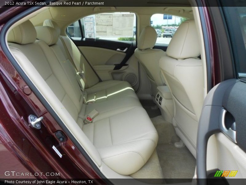 Basque Red Pearl / Parchment 2012 Acura TSX Sedan