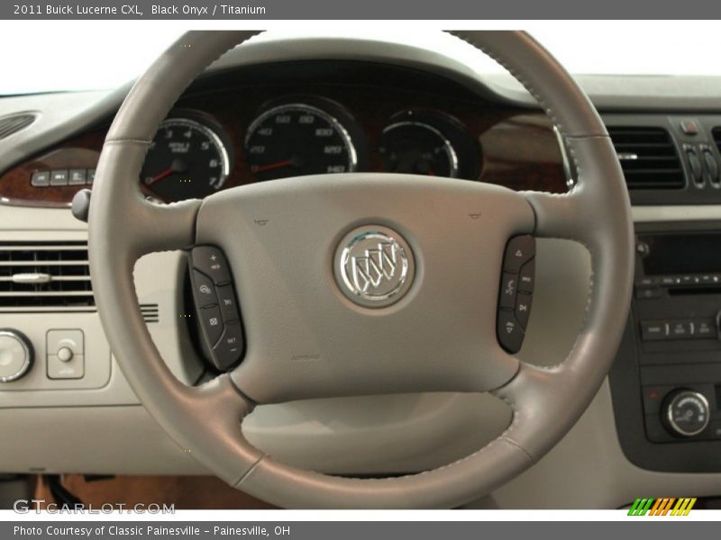 Black Onyx / Titanium 2011 Buick Lucerne CXL