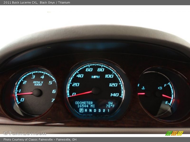 Black Onyx / Titanium 2011 Buick Lucerne CXL