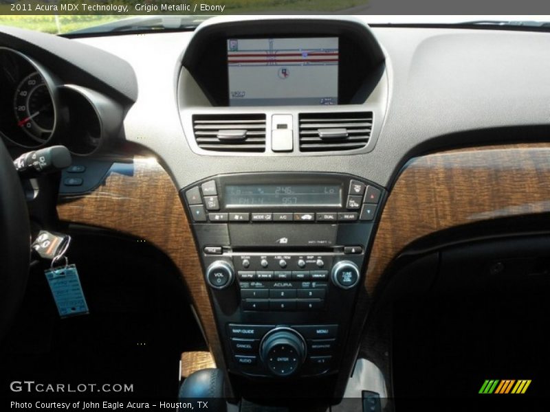 Grigio Metallic / Ebony 2011 Acura MDX Technology