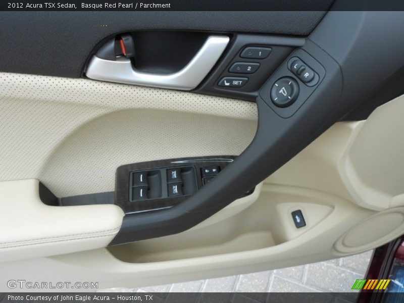 Basque Red Pearl / Parchment 2012 Acura TSX Sedan