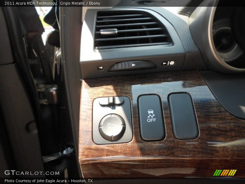 Grigio Metallic / Ebony 2011 Acura MDX Technology