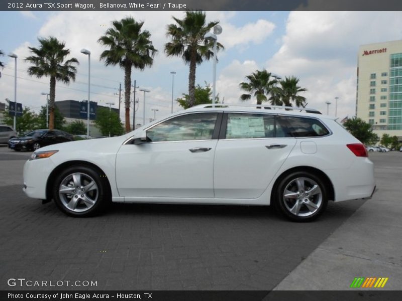  2012 TSX Sport Wagon Bellanova White Pearl